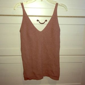 Mauve Pink Crop Top 👚