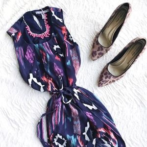 ❣SALE❣ Cute Tribal Print Shift Dress