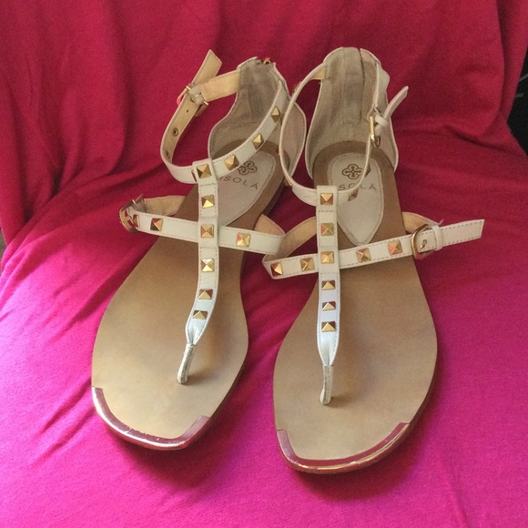 Rock stud sandals