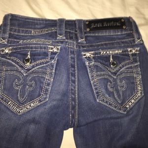 Rock Revival Jeans, Basically Brand new!!