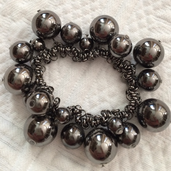 Pewter colored bracelet