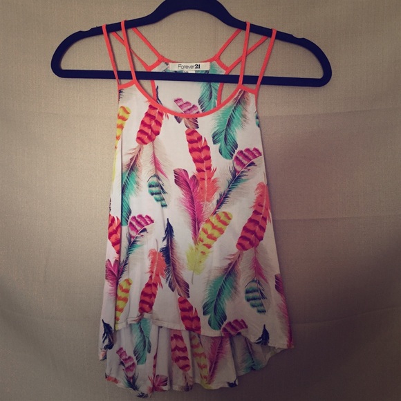 Feather tank top