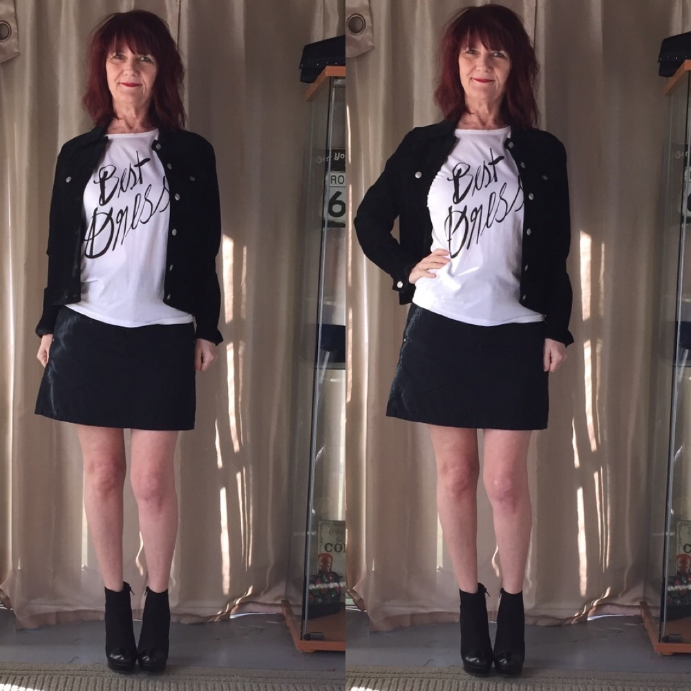 NEW "BEST DRESSED" WHITE T SHIRT