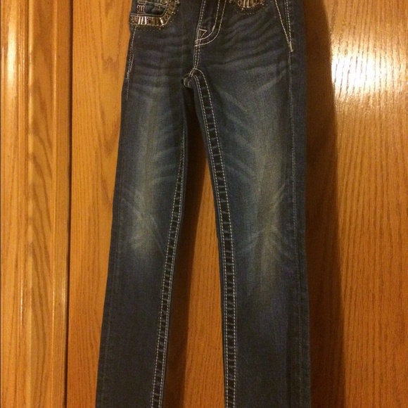 Girls Miss Me Skinny Jeans Size 10
