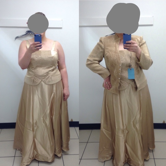 Beautiful Gold Formal Gown