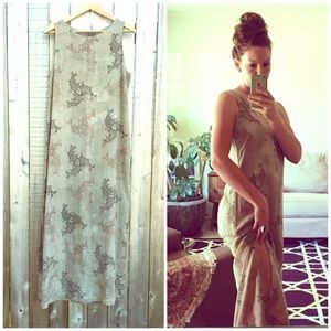 Coy Batik Print Maxi Dress