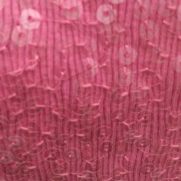 Pink Sequined Tank top