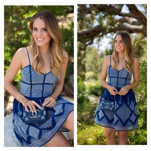 Parker Francis Fit and Flare Dress
