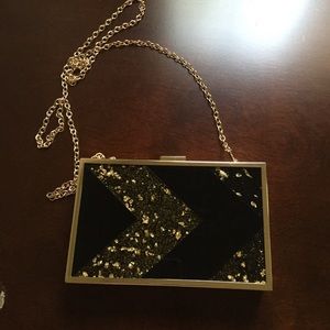 Brand new Just fab clutch!