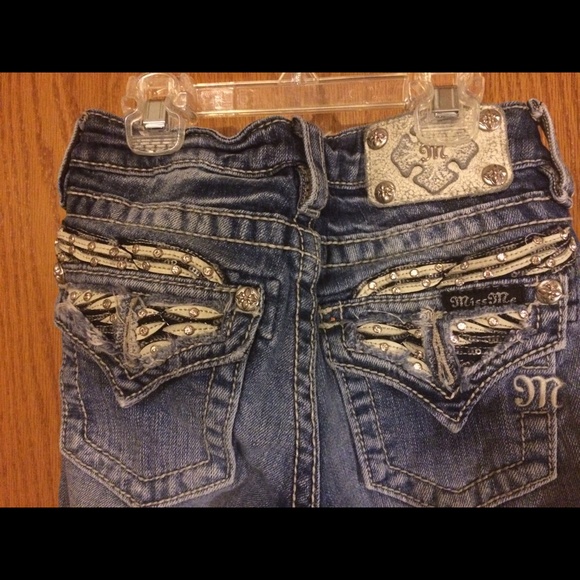 Girls Miss Me Skinny Jeans Size 10