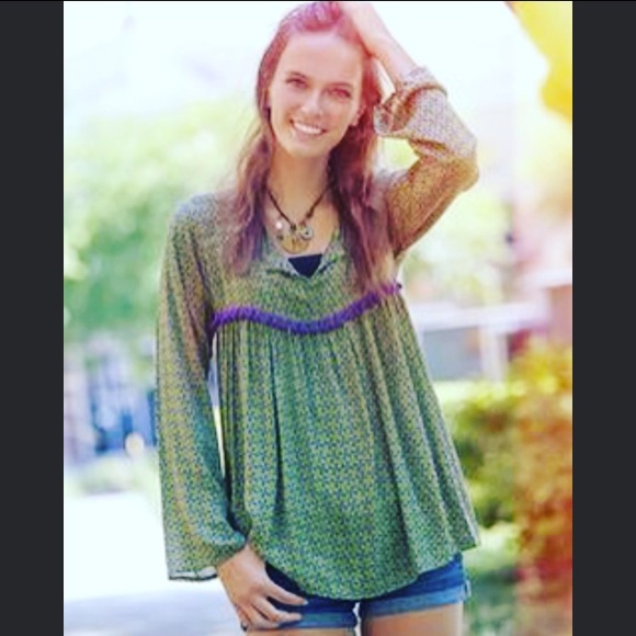 Flowy Boho Top ✌️🌱