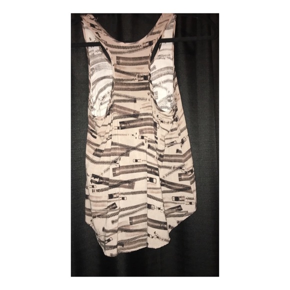 Tank top with a unique design