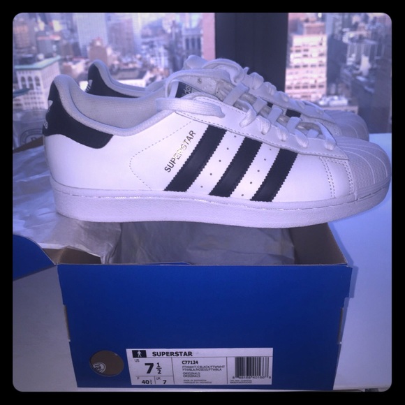 $75 Adidas Superstar Foundation: Women's 9.5