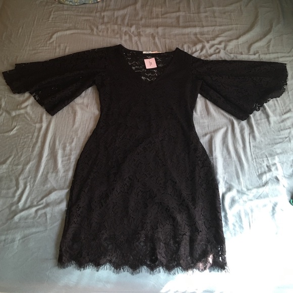 Kimchi Blue lace black dress