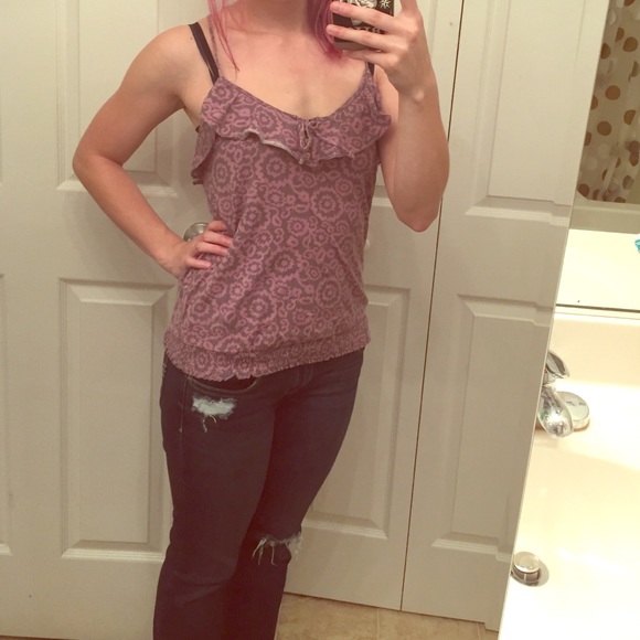 American Eagle Purple Tank