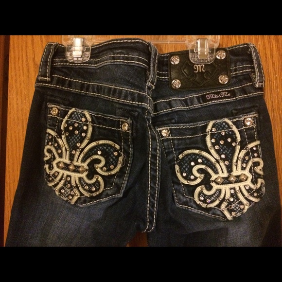 Girls Miss Me Skinny Jeans Size 10