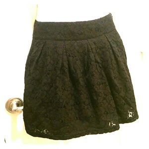 Black skirt