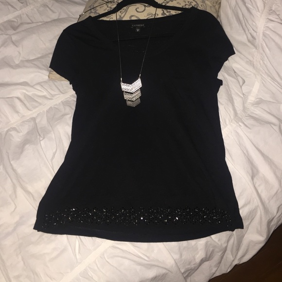 🎉SALE 🎉 Black express shirt - Picture 1 of 4