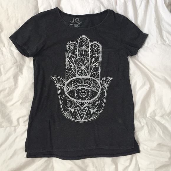 lol vintage graphic tee shirt