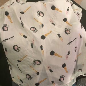 **Torrid lipstick sheer shirt