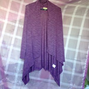 Purple Cardigan