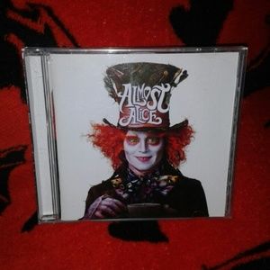 Almost Alice CD. Alice in wonderland. Tim Burton