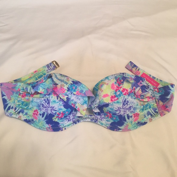 Victoria's Secret strapless swim top