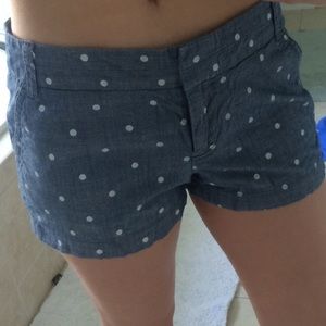 NWOT! Polka-dot J. Crew shorts