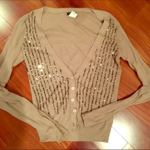 J. Crew cardigan with sequins