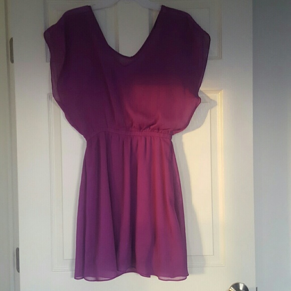 Purple dress