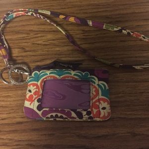 Vera Bradley lanyard