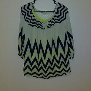 Jolt sheer top sz L