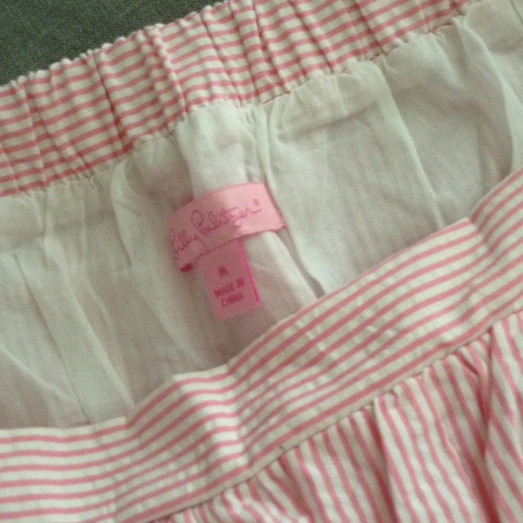 Lilly Pulitzer Mimosa Hotty Pink skirt Sz M