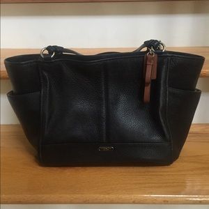 Coach Leather Shoulder Bag