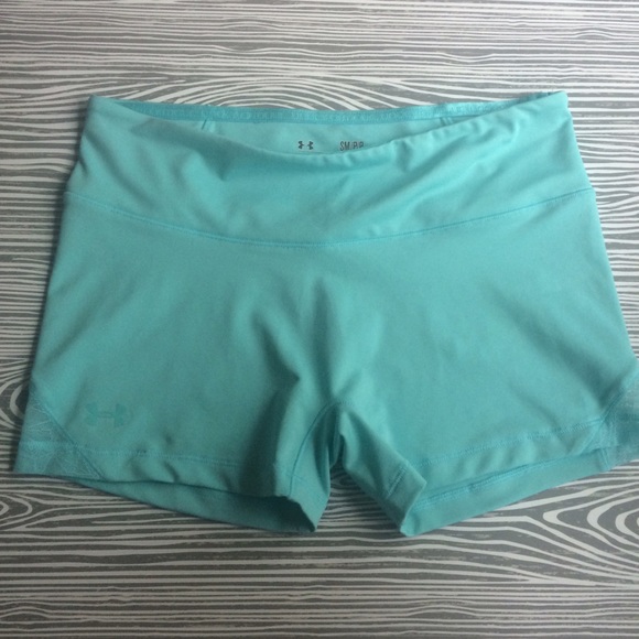 Under Armour Pants - Tiffany blue lace Under armour spandex 🌿