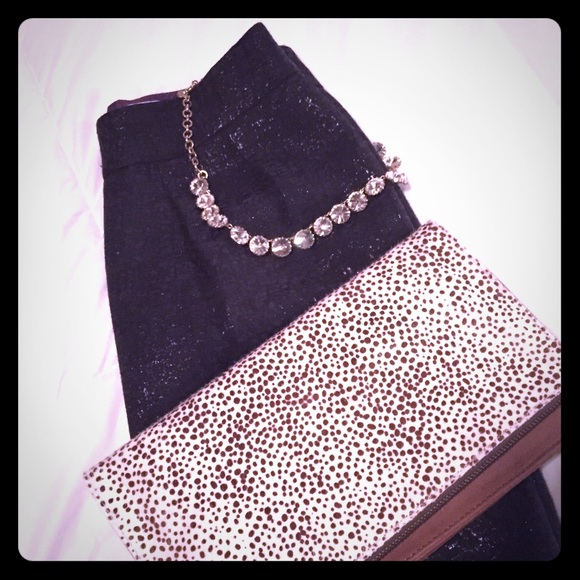 Sparkly Black Skirt