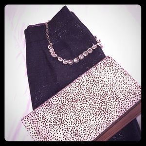 Sparkly Black Skirt