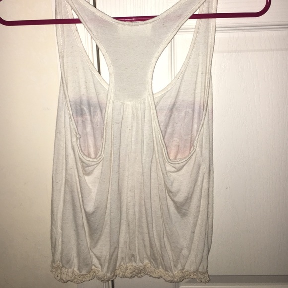 Cream Razorback Top - Picture 2 of 2