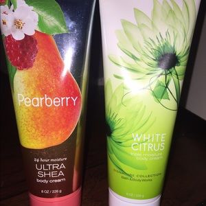 Two moisturizer lotions