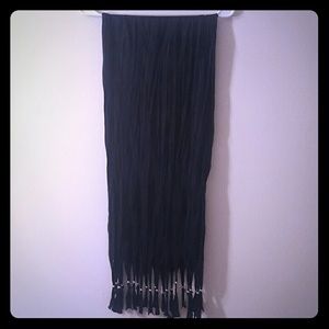 Black fashion scarf