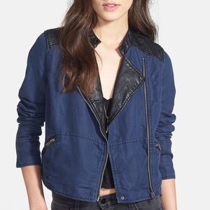 NWOT Free People Moto Jacket