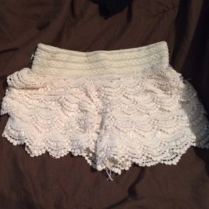 Lace shorts