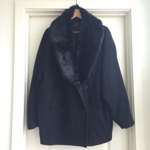 Shipley & Halmos Black Coat, Size M