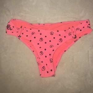 Coral Volcom Bikini Bottom