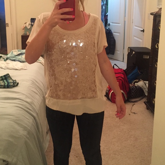 Jcrew cream top