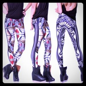 Queen of hearts legging