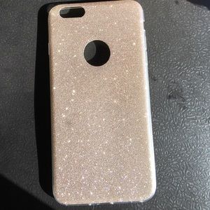 Gold glitter iPhone case iPhone 6/6s PLUS