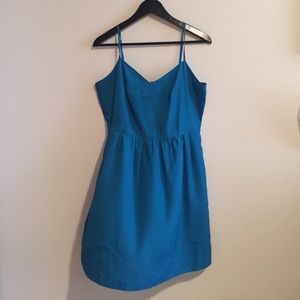 Blue/Aqua J Crew Sundress Size 12 NWT