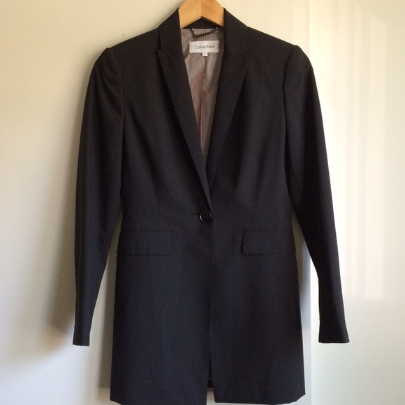 Calvin Klein Jackets & Blazers - Calvin Klein long suit jacket