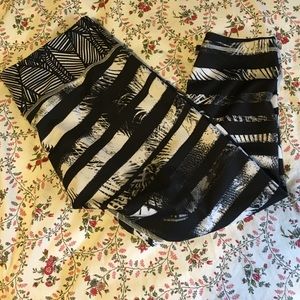 Lululemon wunder under shady palms crops